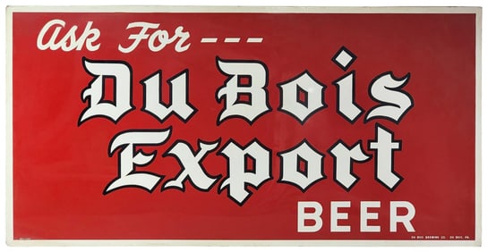 Ask for Du Bois Export Beer Metal Sign (TAC)