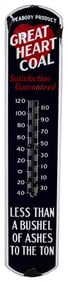 Great Heart Coal Porcelain Thermometer (TAC)