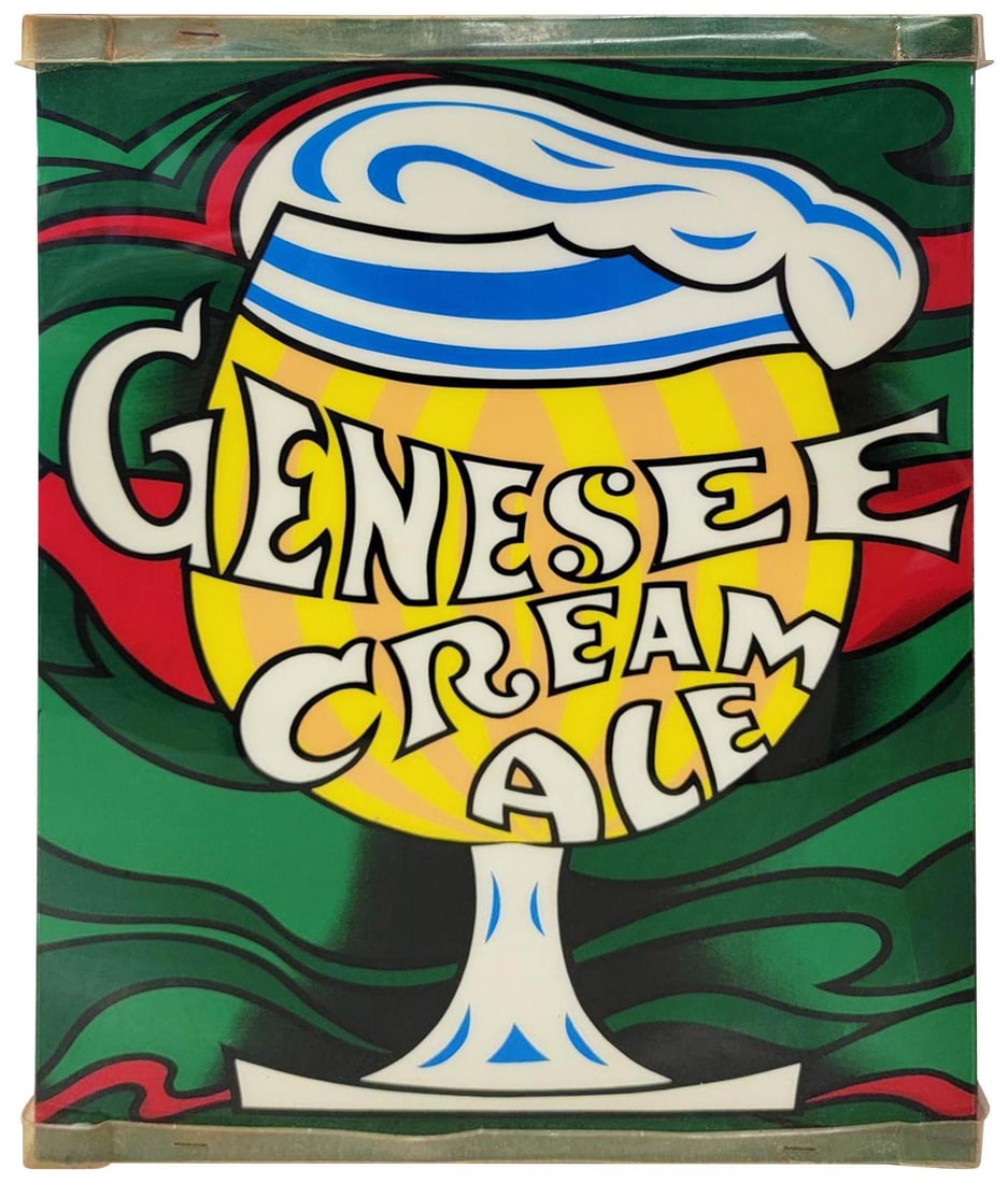 Genesee Cream Ale Plastic Rotating Light (1 of 7)