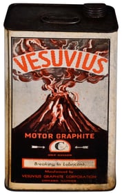 Vesuvius Motor Graphite One Gallon Metal Can (TAC)