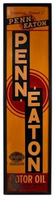 Penn-Eaton Motor Oil Metal Vertical Sign (TAC)