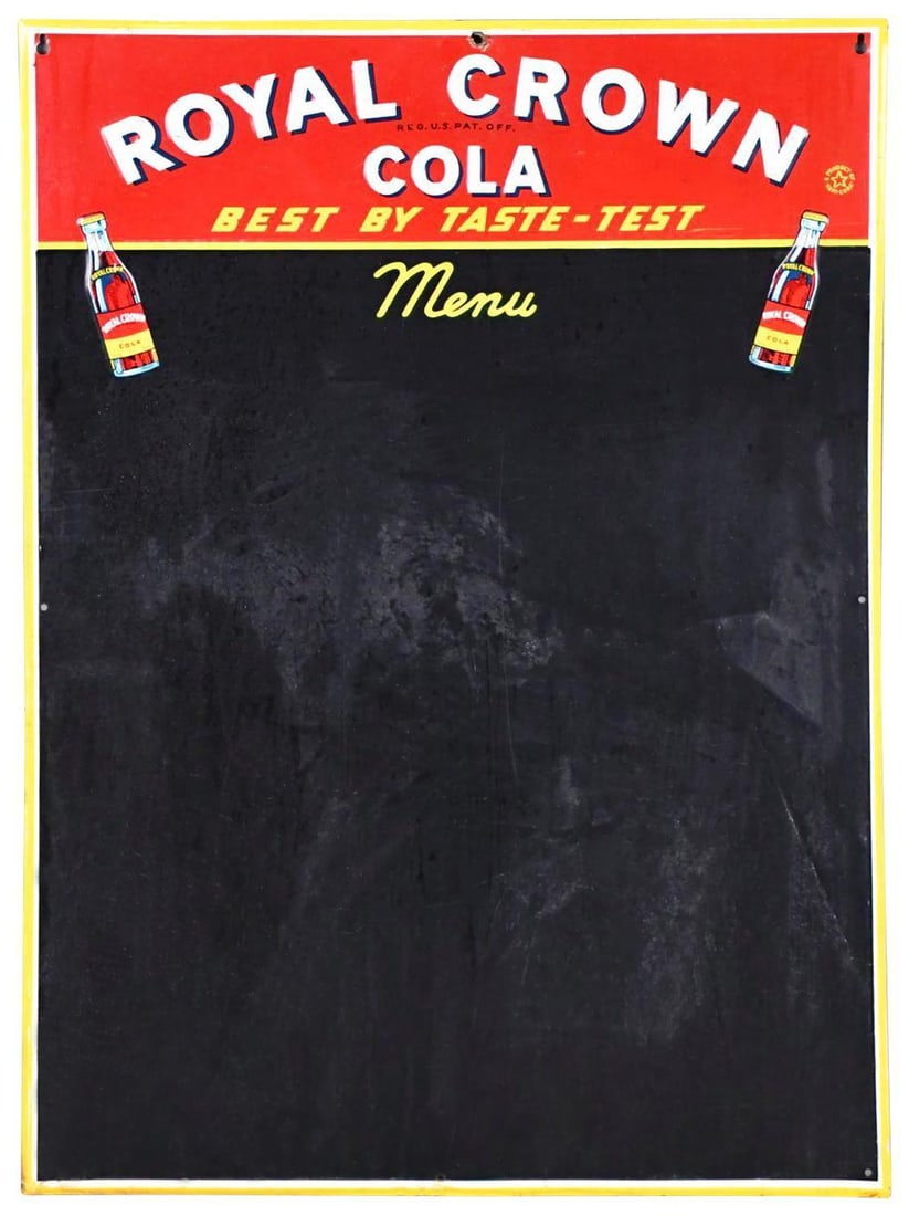 Royal Crown Cola Menu Board Sign (TAC) (1 of 6)