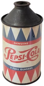 Pepsi-Cola Metal Cone-Top Can (TAC)