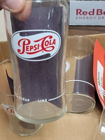 17-10 oz or Less Pepsi-Cola Glasses