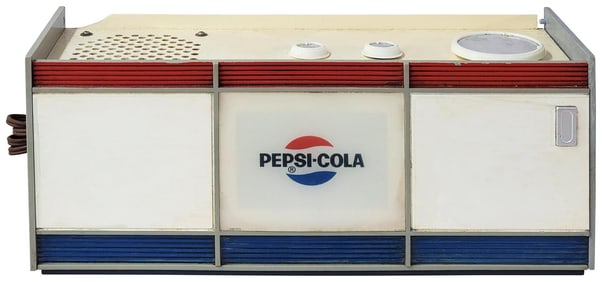 Pepsi-Cola AM-FM Cooler Style Radio