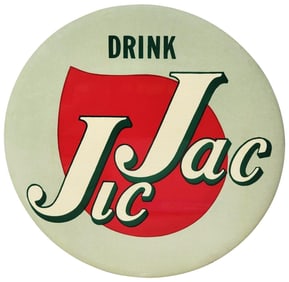 Drink Jic Jac Celluloid Sign (TAC)