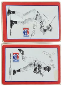 2-Packs of Pepsi Superstar "On Deck" Playing Cards Pete Rose