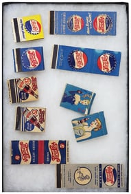 10-Different Pepsi:Cola Match Books