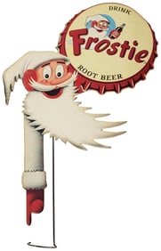 Frostie Root Beer Cardboard Bottle Top