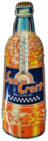 Suncrest Bottle Shaped Metal Thermometer (TAC)