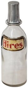 Rare Hires Syrup Bottle w/Lid