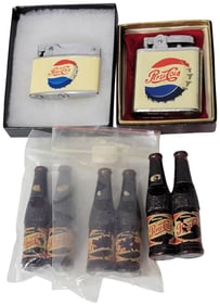 Pepsi:Cola Musical Cigarette Lighter, Lighter & 2-Whistles