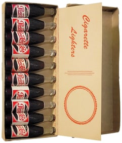 10-Pepsi-Cola Bottle Shaped Cigarette Lighters NIB