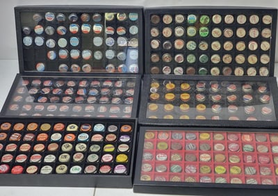 250+ Bottle Cap Collection Pepsi:Cola and Everything Else