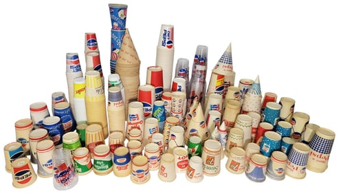 Huge Collection of Soda Cup Pepsi, Mountain Dew, Coke & More