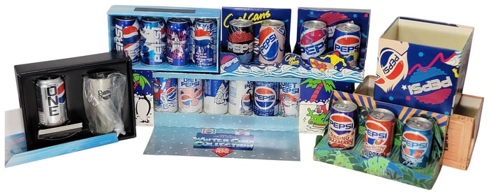 Pepsi Can Sets Winter Cool, Fresh from the Tropic, Star Wars Set & More