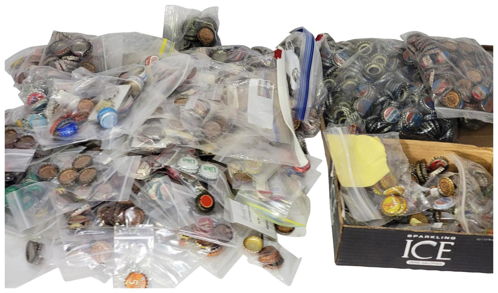 Large Lot of Bottle Caps, Pepsi-Cola, Dads, Howell and more: all different condition.