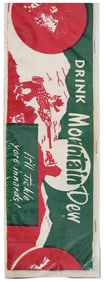 Mountain Dew Paper Soda Jerk Hat