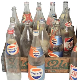 29-Pepsi-Cola 26oz & 32oz Bottles Paper & Applied Labels
