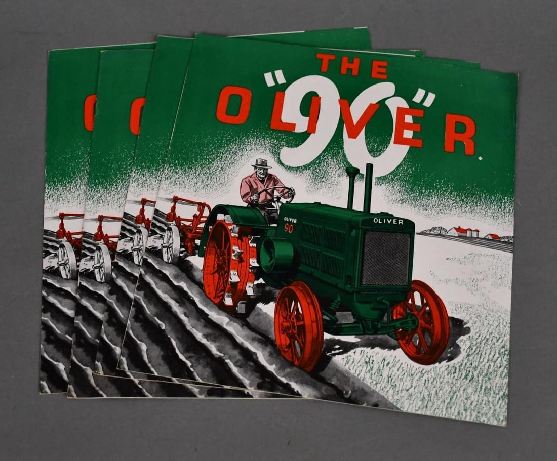 (4) Oliver 90 Brochures (1 of 2)