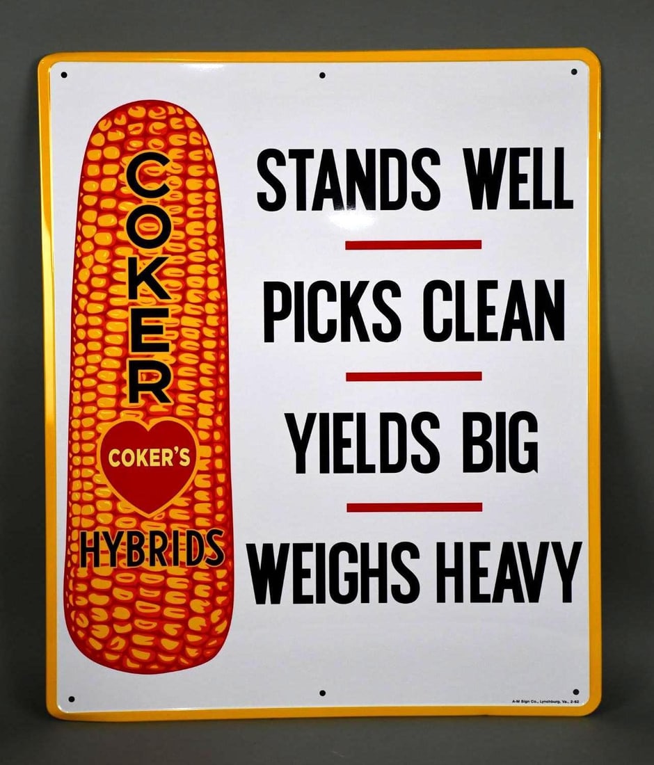 Coker Hybrids Metal Sign (1 of 6)