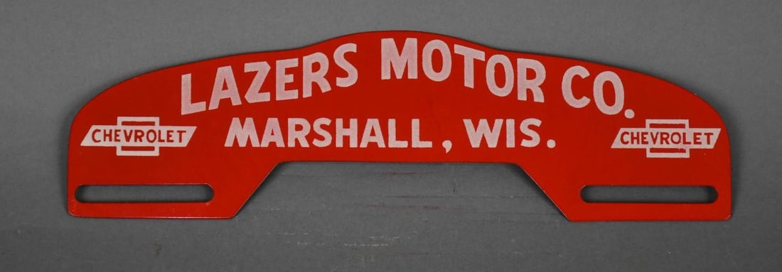 Original Chevrolet License Plate Topper (1 of 4)