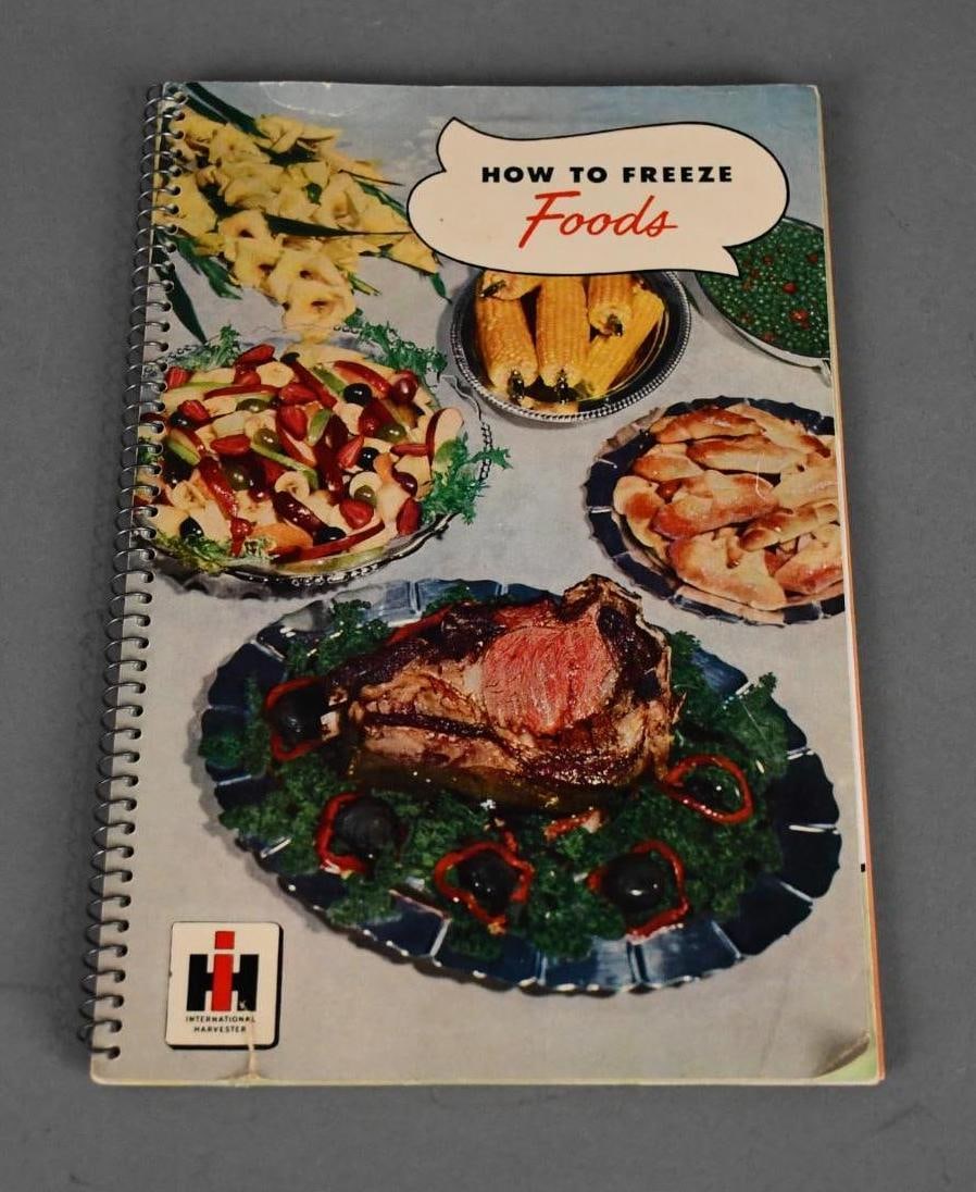 IH Freezer Book: good color, shows only minor wear, overall a nice condition piece, have not sold one before