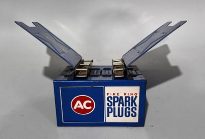 AC Spark Plugs Desktop Binder Holder