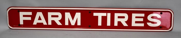 (Firestone) Farm Tires Metal Sign (TAC)