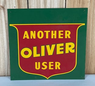 Another Oliver User Metal Tacker Sign (TAC)