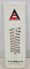 Allis-Chalmers w/Logo Metal Thermometer (TAC)