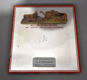 Allis Chalmers w/ Combine Mirror - Floydada, TX