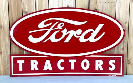 Ford Tractors Metal Sign (TAC)30