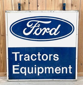 Ford Tractor Equipment Metal Sign (TAC)