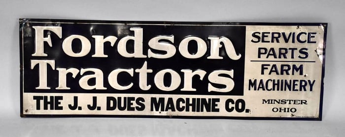 Fordson Tractor Service Parts Metal TAC Sign (TAC)