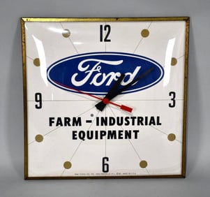 1962 Ford Farm - Industrial Equipment Clock