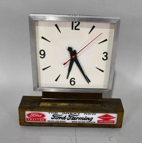 Restored Ford Farming Lighted Clock