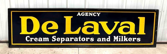 Large De Laval Cream Separators Metal Sign (TAC)