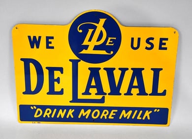 We Use De Laval Metal Tacker Sign (TAC)