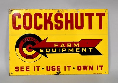 Cockshutt Farm Equipment Metal Sign (TAC)