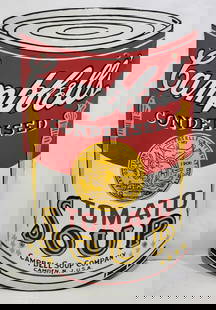 Campbells" Condensed Tomato Soup Porcelain Sign (restored): restored, 22.25"x14", the SSP curved sign has been restored by Van Kannel.