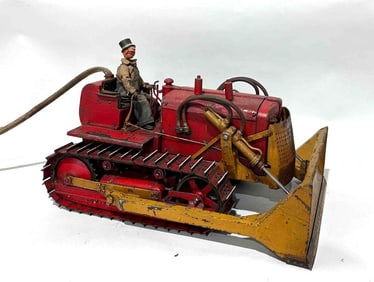 Salesman Sample LaPlant-Choate Hydraulic Blade mounted on I.H. Crawler w/ controls