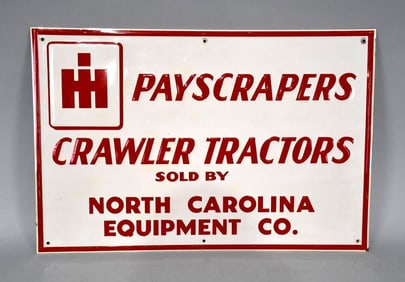 IH Payscapers Crawler Tractors Metal Sign (TAC)