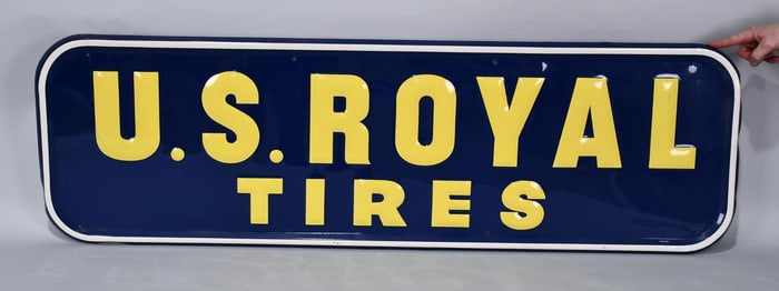 U.S. Royal Tires Metal Sign (TAC)
