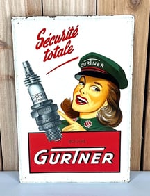 Gurtner (Spark Plugs) Metal Sign (TAC)