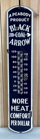 Black Coal Arrow w/Logo Porcelain Thermometer (TAC)