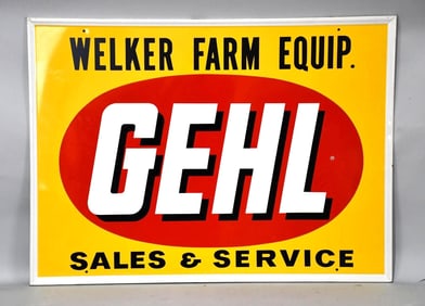 Gehl Sales & Service Metal Sign (TAC)