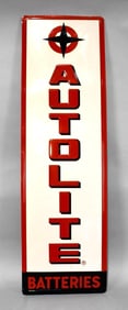 Autolite Batteries w/Logo Metal Sign (TAC)