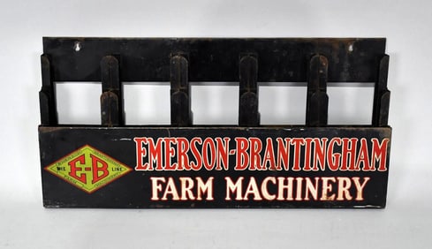 Emerson Brantingham Farm Machinery Metal Rack