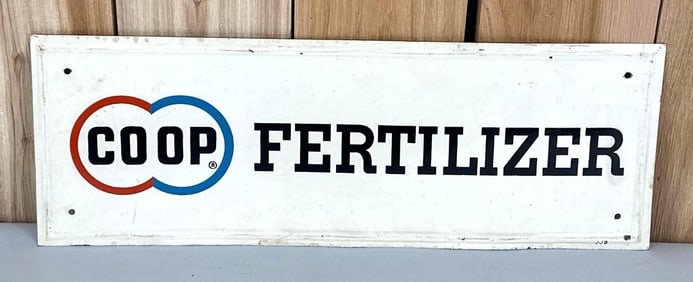 Coop Fertilizer Metal Sign (TAC)